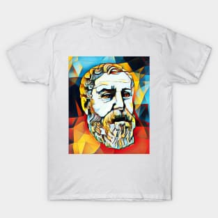 Hero of Alexandria Abstract Portrait | Hero of Alexandria Artwork 3 T-Shirt